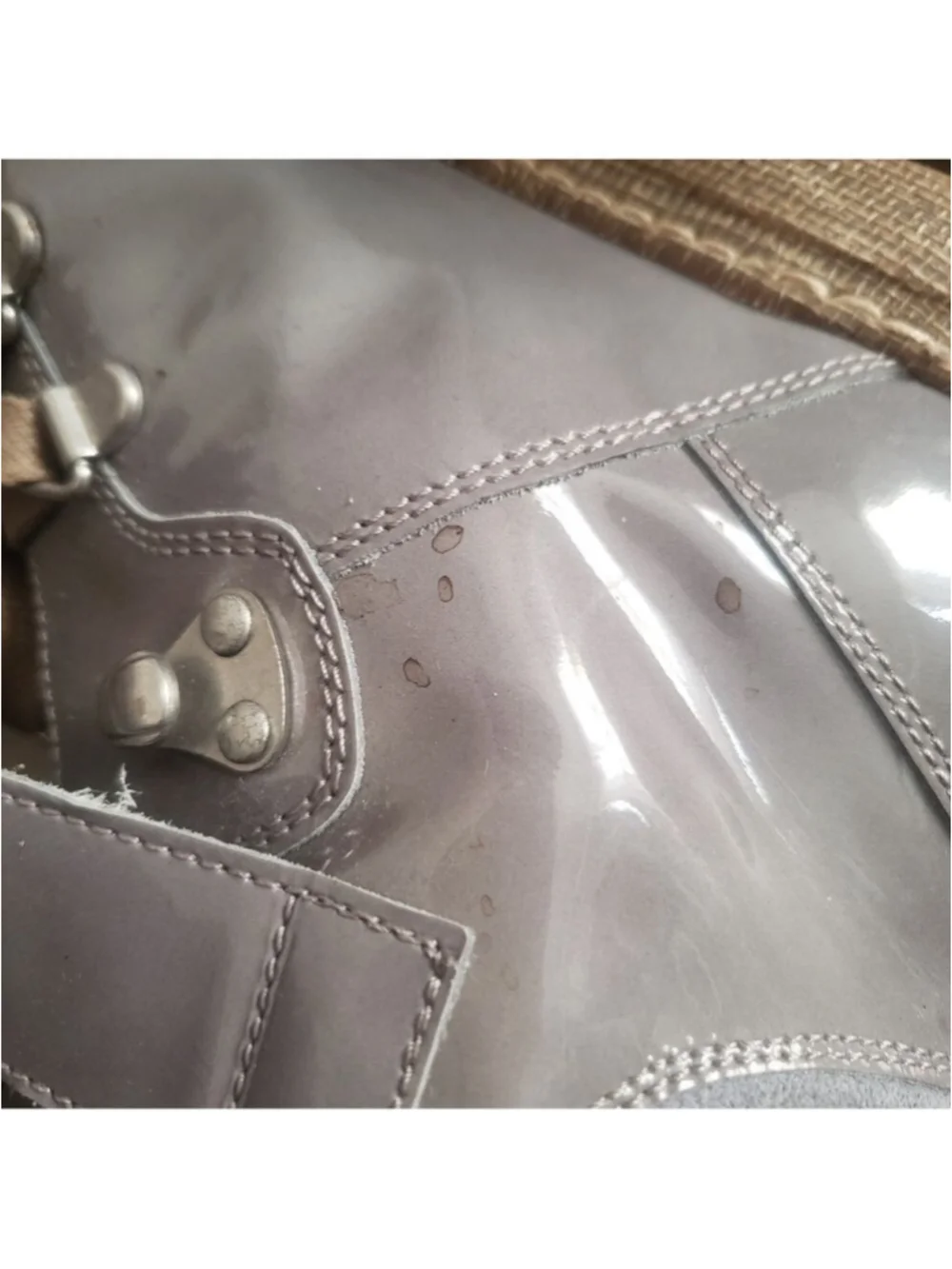 Brunello Cucinelli patent leather